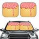 thumbnail image 2 of Fotbe Pink Ice Cream Juego de 2 Piezas de Parasoles para Parabrisas | Bloqueador Solar para Auto | Accesorios Plegables para Protección Solar Interior-Medium, 2 of 6