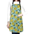 thumbnail image 4 of Bingfone Lemon Apron Gifts For Men, Women Professional Grade Chef Apron for Kitchen,BBQ & Grill, 4 of 8