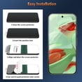 thumbnail image 7 of [2 Pack] Cnarery Privacy Screen Protector for Google Pixel 9 Pro XL, [Fingerprints Sensor Compatible][Case Friendly][Flexible TPU Film][Not Glass] Screen Protector for Google Pixel 9 Pro XL, 7 of 7