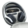 thumbnail image 4 of Headset Storage Bag, Waterproof Double Zipper Shockproof  Earphone Case Impact Absorption Prevent Scratches  For Perfect Fitment, 4 of 8