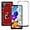 Samsung Galaxy A21 Case Red, variant on Samsung A21 Phone Case, Galaxy A21 Phone Case with Screen Protector, Military Grade Protective Cases with Ring for Samsung Galaxy A21 (Blue)