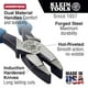 thumbnail image 2 of Alicates Klein Tools J213-9NE Journeyman de 9 pulgadas, 2 of 7