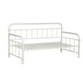 thumbnail image 2 of Bowery Hill Contemporary Metal Twin Daybed in Soft White, 2 of 7