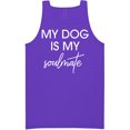 thumbnail image 1 of My Dog Is My Soulmate Neon Tank Top, 1 of 1