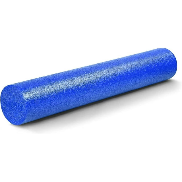 Medium Firm Round PE Foam Roller es for Pilates Yoga Stretching Balance & Core Exercises