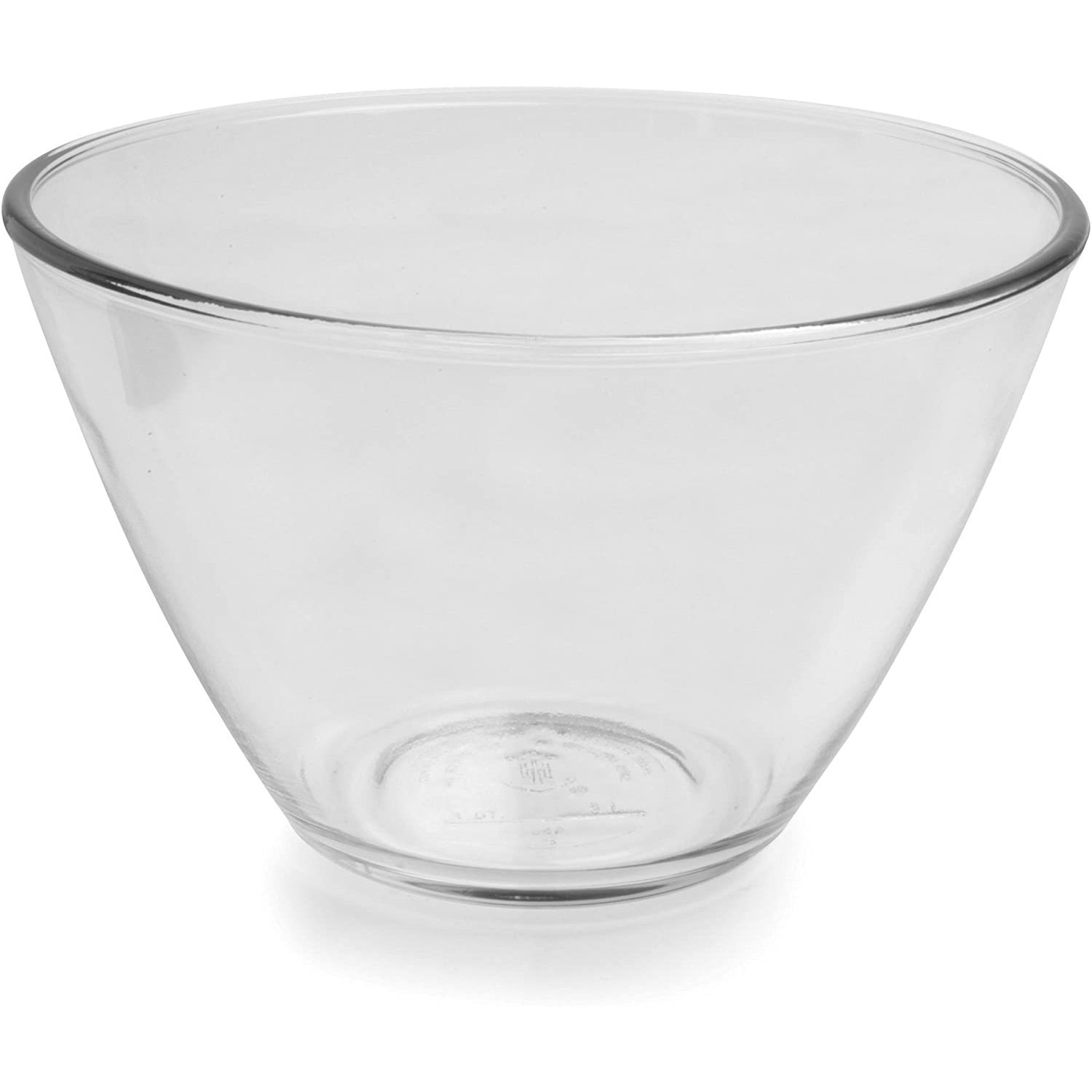 Splashproof Glass Mixing Bowls, 3 Quart (Set of 2), Set of 2 glass