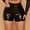 Black, variant on Uqiangy Womens Leather Shorts Pvc Shorts Rave Shorts Festival Shorts For Women Black Leather Pants Short Shorts For Women Black Leather Shorts Women Black L