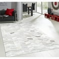 thumbnail image 3 of Pasargad Home Galaxy 5' x 8' Hand-Loomed Cowhide Silver Rug - All Ages, Indoors, 3 of 4