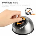 thumbnail image 2 of Stainless steel round table mechanical timer New P3 E0K9, 2 of 7