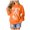 yue866-Orange, variant on KHONTS Women Skeleton Sweatshirt Halloween Maternity Sweatshirts Crewneck Pullover Tops Pregnancy Announcement Tee Tops White XL