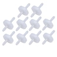 thumbnail image 3 of Air Pump Check Valve,  10Pcs PP Plastic Barb Check Valve  Diaphragm Single Way Water Stop Valve For Fish  Check Valves, 3 of 8