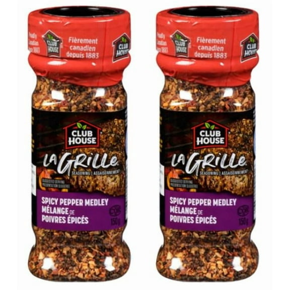 Club House La Grille Seasoning Spicy Pepper Medley 150g (2 Pack)