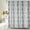 03 Water Drop, variant on Bevtee Wavy Print Shower Curtain with 12 Hooks, Gray Fabric Bathroom Curtain Set, Weighted Hem, Mildew Resistant, 72" x 72"