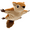 Squirrel, variant on EVNELE Interactive Cat Toys Flapping Squirrel for Indoor Cats Rechargeable Cat Toy Vivid Chirping, Automatic Beating Wings Kitty Toys with Catnip for Kitten Exercise, Hanging Toys Self Play