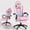 Pink, variant on Mr IRONSTONE Ergonomic Gaming Chair with Massage Lumbar Support and Footrest, Heavy Duty 400lbs Computer Chair for Adults, Blue/Black