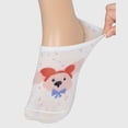 thumbnail image 7 of Women's Charming No Show Socks Seamless Toe Cotton 6Pk, 7 of 7