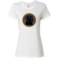 thumbnail image 3 of Inktastic Black Lab Dog Labrador Retriever Women's T-Shirt, 3 of 5