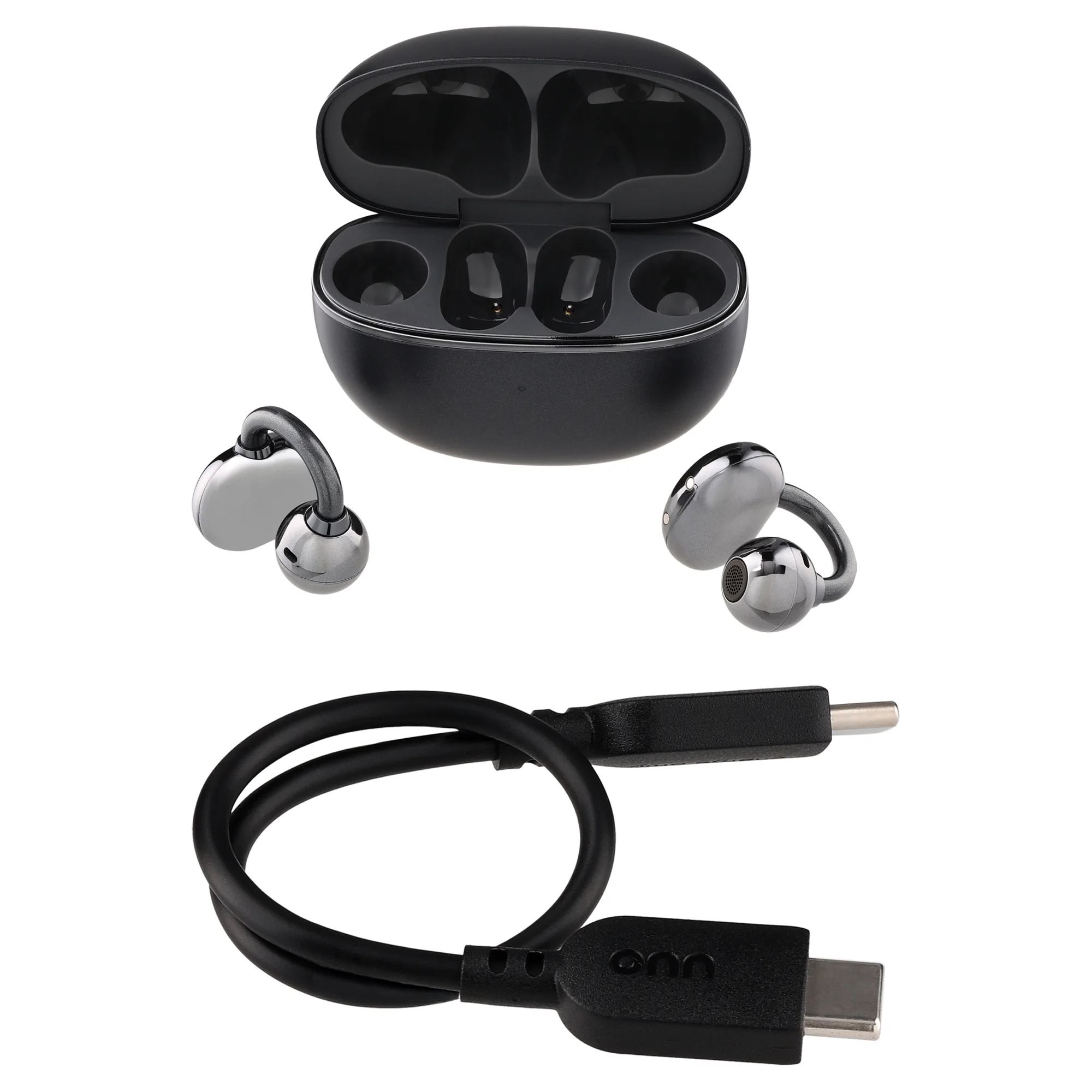 Auriculares inalámbricos de clip abierto onn Nebulode Pro, negro 6