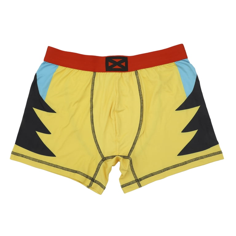 Marvel Wolverine Men's Boxer Briefs Multipack (3 Pack)-Small