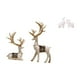 thumbnail image 1 of Elegante conjunto de esculturas de renos y elefantes. Figuras únicas de animales para decorar el hogar, la oficina, la sala de estar, la entrada o la, 1 of 8