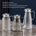 thumbnail image 5 of Water Pitcher With Lid And Handle 1500ML Acrylic Heat Resistant Clear Water Kettle Jug For Lemonade Milk Ice Tea Cold Or Hot Beverages, 5 of 8