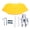 Yellow, variant on Suodoka Motorcycle Windshield Extension Acrylic Heightened Adjustable Clip On Wind Deflector Windscreen for Motorbike Smoky Black 12.2 inches / 31 cm Universal Fitment