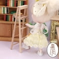 thumbnail image 5 of 1:12TH Dollhouse Miniature Ladder Accessories Folding Props Library, 5 of 6