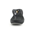 thumbnail image 7 of Memory Foam Flatform Flip Flop : 7530 Black, EU36 (US Size 5 5.5), 7 of 7