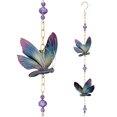 thumbnail image 3 of Adorno colgante Regal Art & Gift con forma de mariposa de metal colorida, 3 of 8