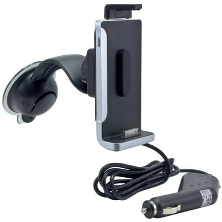 Arkon SuperCharge Windshield Power Docking Mount for iPhone 4, 4S, (Best Flashlight App For Iphone 3gs)