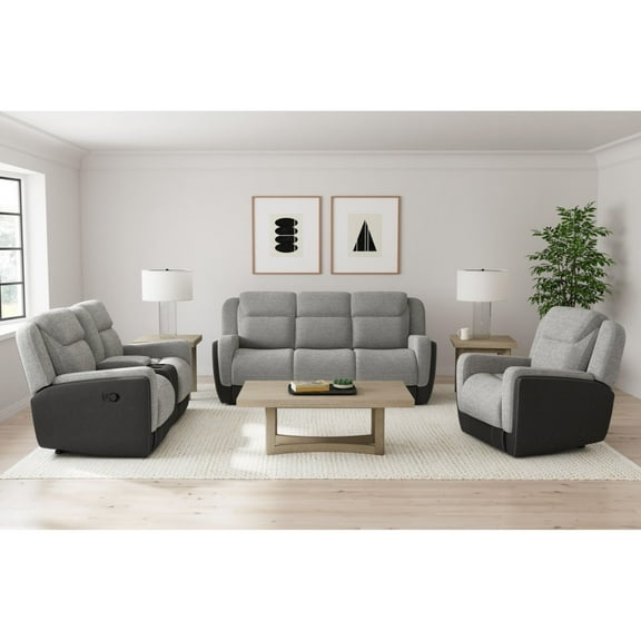 Picket House Furnishings Viper Motion Sofa in Rancho Gray