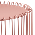 thumbnail image 2 of Bouclair Pink Wire Side Table, 2 of 2