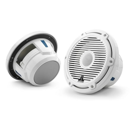 Jl Audio M6 7.7in Coaxial Speakers White Classic Grille