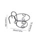 thumbnail image 3 of European-Style Wrought Iron Balcony Railing Planter Rack And Hanging Railing Flower Stand Balcony-Mounted Planter And Round Wall-Mounted Flower Pot Holders, 3 of 6
