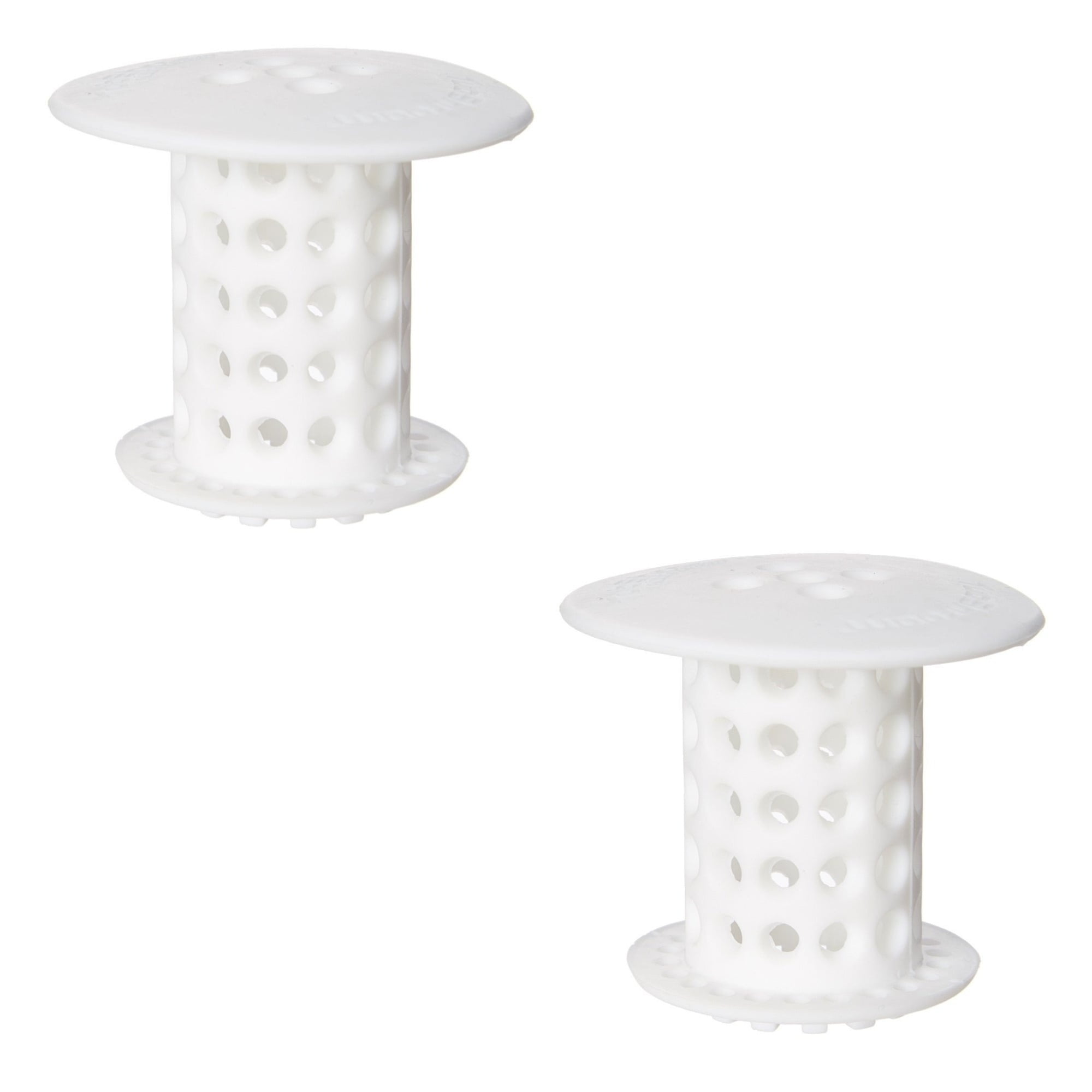 Sink Tub Shroom Strainer Hair Catcher 2 pack standard 1.5" tub drain