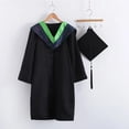 thumbnail image 6 of Naierhg 1 Set Beautiful Fine Knitted Graduation Uniform Polyester Elegant Festive Touch Graduation Dress for Photography, 6 of 8