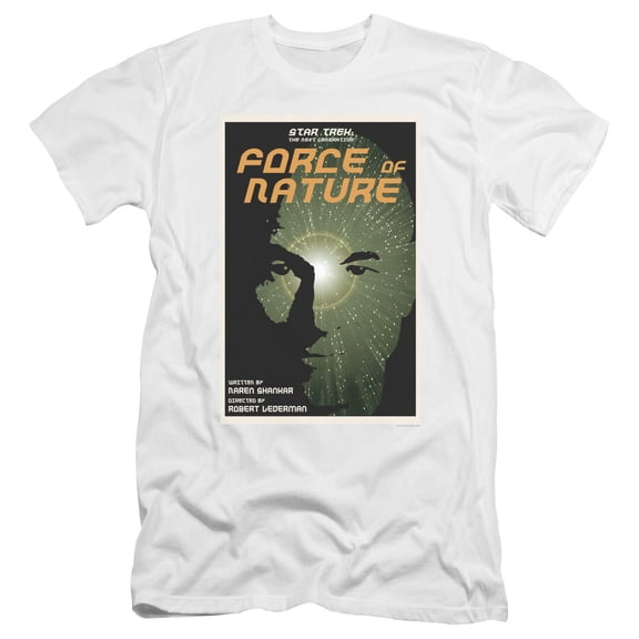 Star Trek - Tng Season 7 Episode 9 - Premium Slim Fit Short Sleeve Shirt - Medium