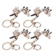 thumbnail image 4 of Donkey Keychain, Seamless Welding Environmentally Friendly Zinc Alloy 4 Pcs Keychain Pendant Czech Rhinestone For Decoration ANGGREK Otros, 4 of 8