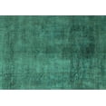 thumbnail image 1 of Ahgly Company Machine Washable Indoor Rectangle Abstract Turquoise Blue Modern Area Rugs, 8' x 10', 1 of 4