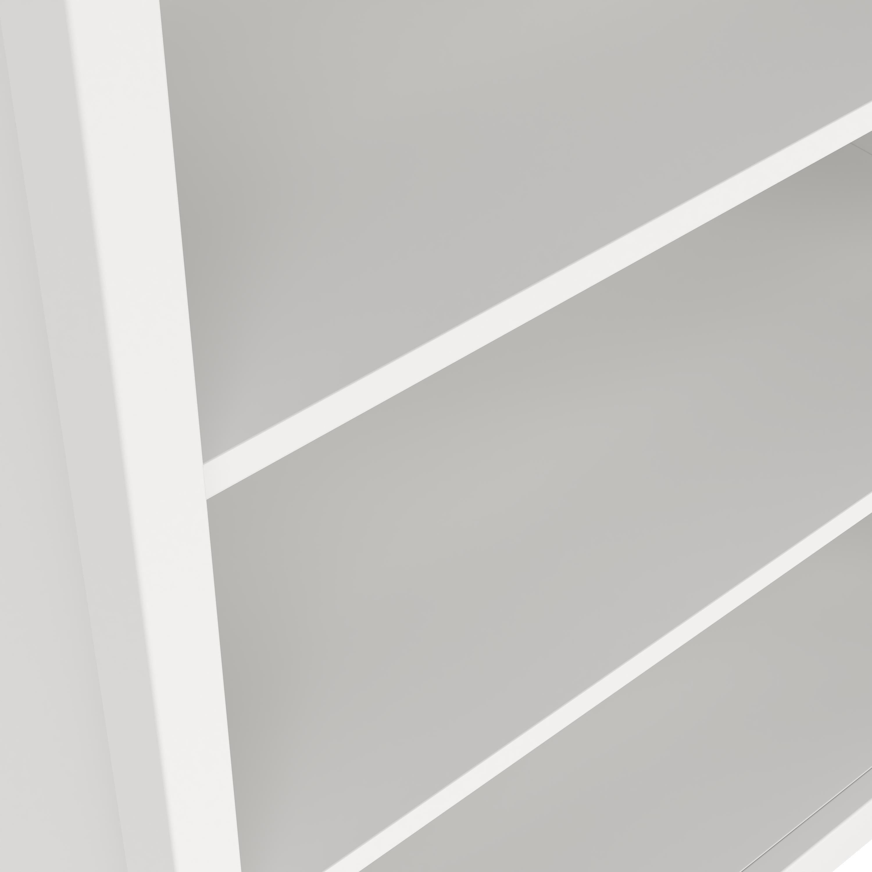 Tvilum Madrid 2-Piece Bookcase Set, White