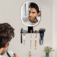 thumbnail image 3 of Shower Mirror for Shaving with Lights, LED Mirror Shower Shaving Mirror with 3 Color Adjustable Brightness,Wall Mounted, 3 of 8