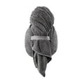 thumbnail image 3 of Hair Towel Hat Absorbing Large Wrap with Elastic Strap Fast Drying Anti Frizz Solid Color Towel Wrap, Bath Towel, 3 of 7