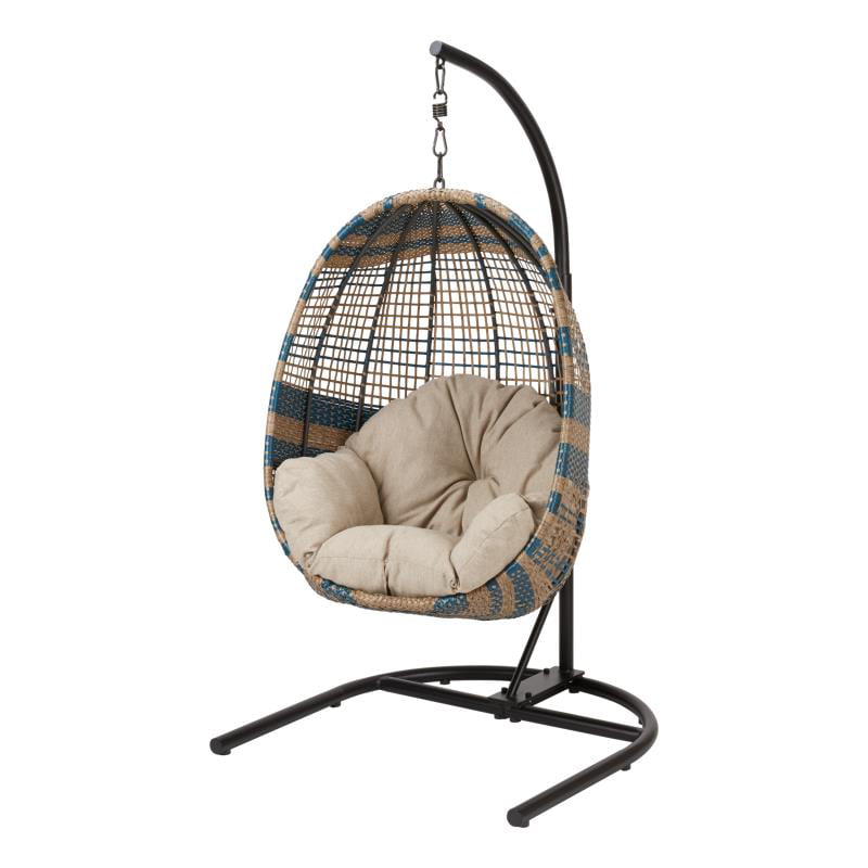 Better Homes & Gardens TwoTone Patio Wicker Hanging Chair
