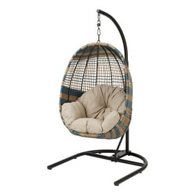 Better Homes Gardens Open Weave Patio Wicker Hanging Chair With
