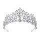 thumbnail image 1 of KAKOWELY Tocado de boda para fiesta de cumpleaños, tiara brillante para niña, corona con forma de rama, tocado, 1 of 4