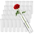 thumbnail image 1 of 100 Uds. Tubos de agua florales, tubos de agua con tallo de flores, tubos de agua para flores frescas, suministros para arreglos florales, 1 of 6