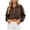 Brown, variant on Enjoytime Womens Sweatshirt Mock Neck Quarter Zip Pullover Sweatshirts Lightweight Workout Casual Crop Tops 2026 Fall Clothes