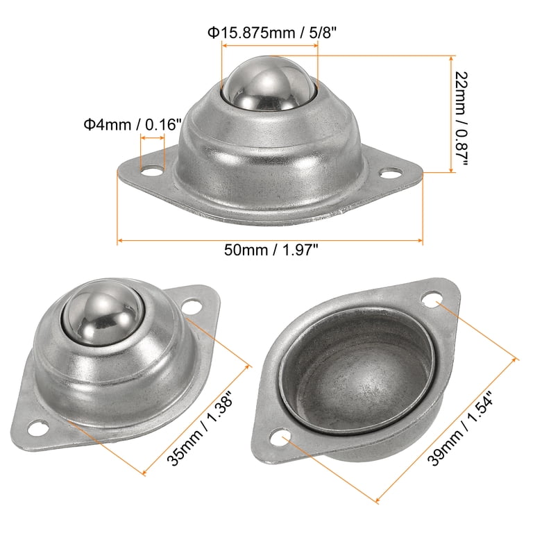 Uxcell Roller Ball Transfer Bearing 5/8