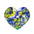 thumbnail image 2 of Burbuja en forma de corazón Alivio del estrés Fidget necesita juguetes para el autismo (12) Ehuebsd Para estrenar, 2 of 8