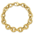 thumbnail image 5 of Primal Gold 14 Karat Yellow Gold Polished Fancy Link Bracelet, 5 of 5